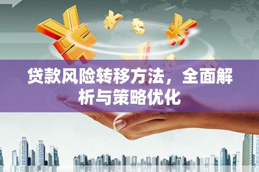 新龙贷款风险转移方法，全面解析与策略优化