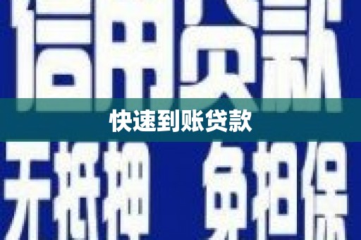 新龙快速到账贷款