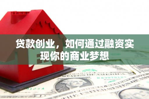 新龙贷款创业，如何通过融资实现你的商业梦想