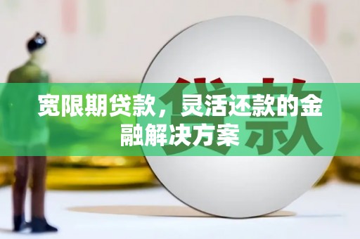 新龙宽限期贷款，灵活还款的金融解决方案
