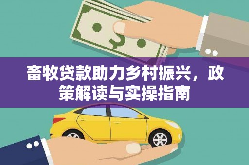 新龙畜牧贷款助力乡村振兴，政策解读与实操指南