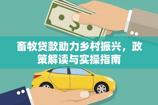 新龙畜牧贷款助力乡村振兴，政策解读与实操指南
