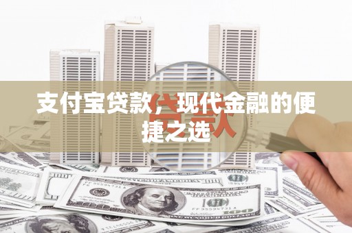 新龙支付宝贷款，现代金融的便捷之选