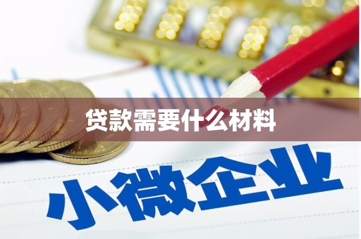 新龙贷款需要什么材料