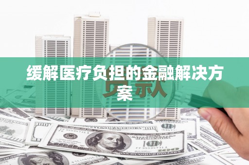 新龙缓解医疗负担的金融解决方案